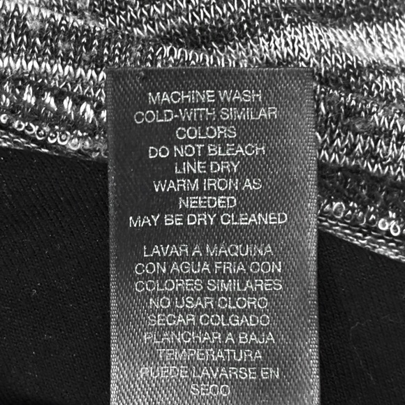 🆕 White House Black Market – Gray Long Sleeve Layered Stretch Top – Small - Picture 11 of 11